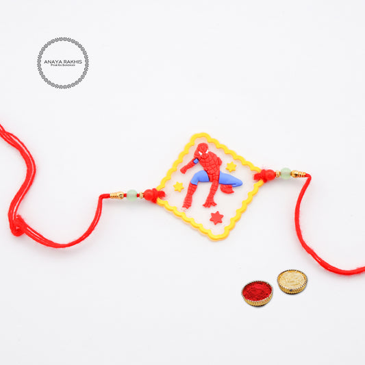 Spider Man Avangers Themed Kids Rakhi for Rakshabandhan