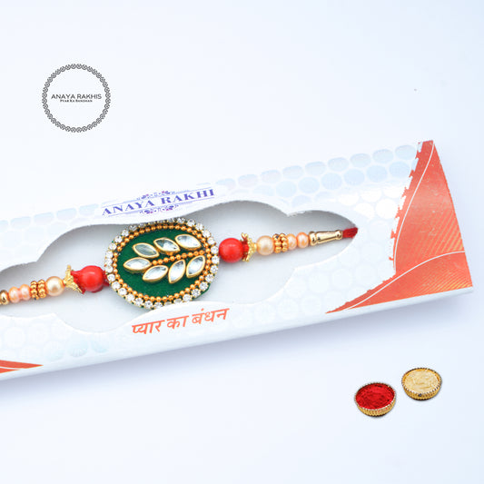 Stylish and Designable Single Rakhi for Rakshabandhan