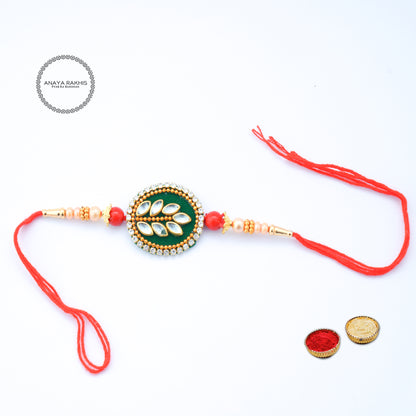 Stylish and Designable Single Rakhi for Rakshabandhan