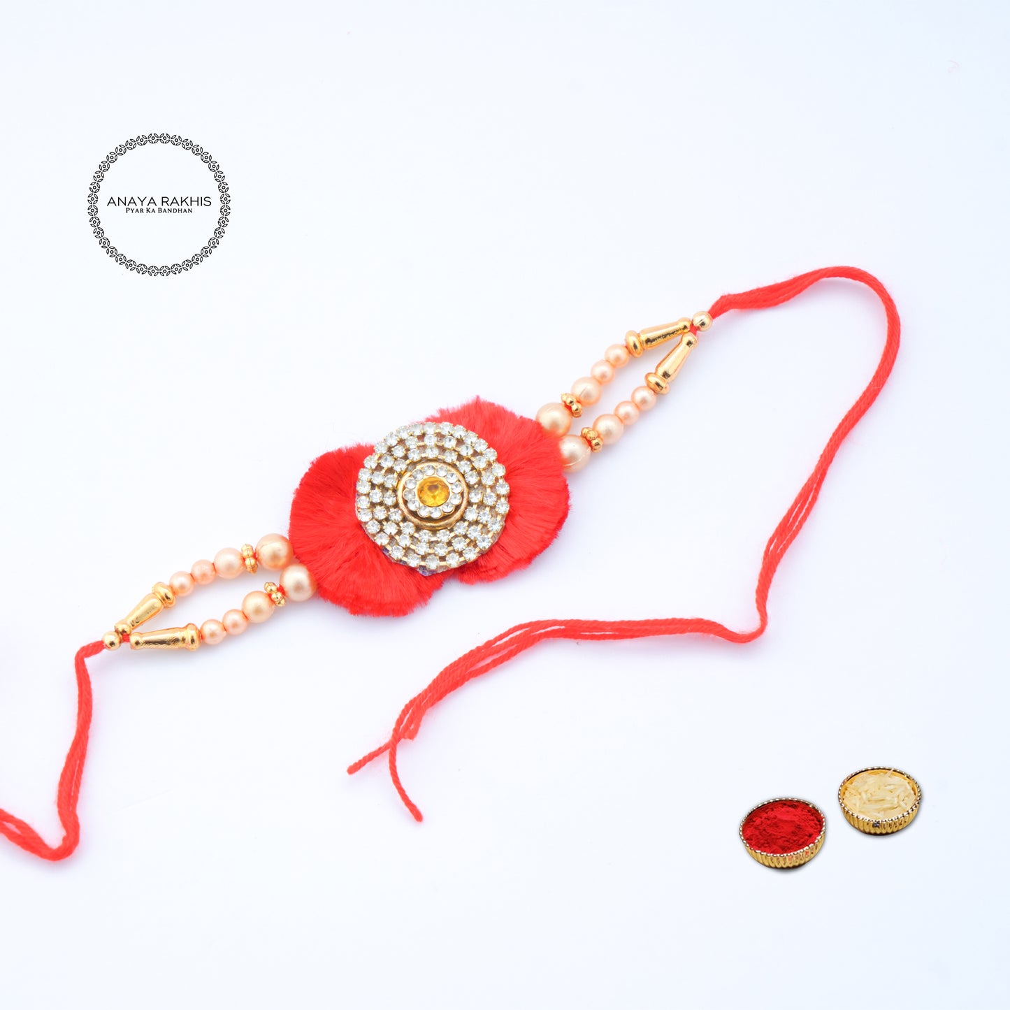 Stylish and Designable Single Rakhi for Rakshabandhan