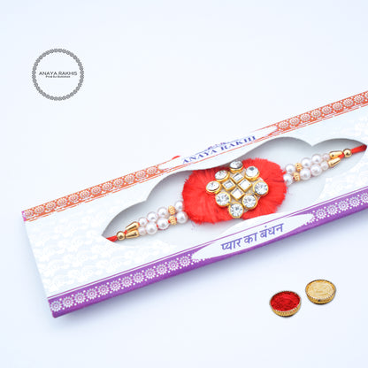 Stylish Designable Single Rakhi for Rakshabandhan