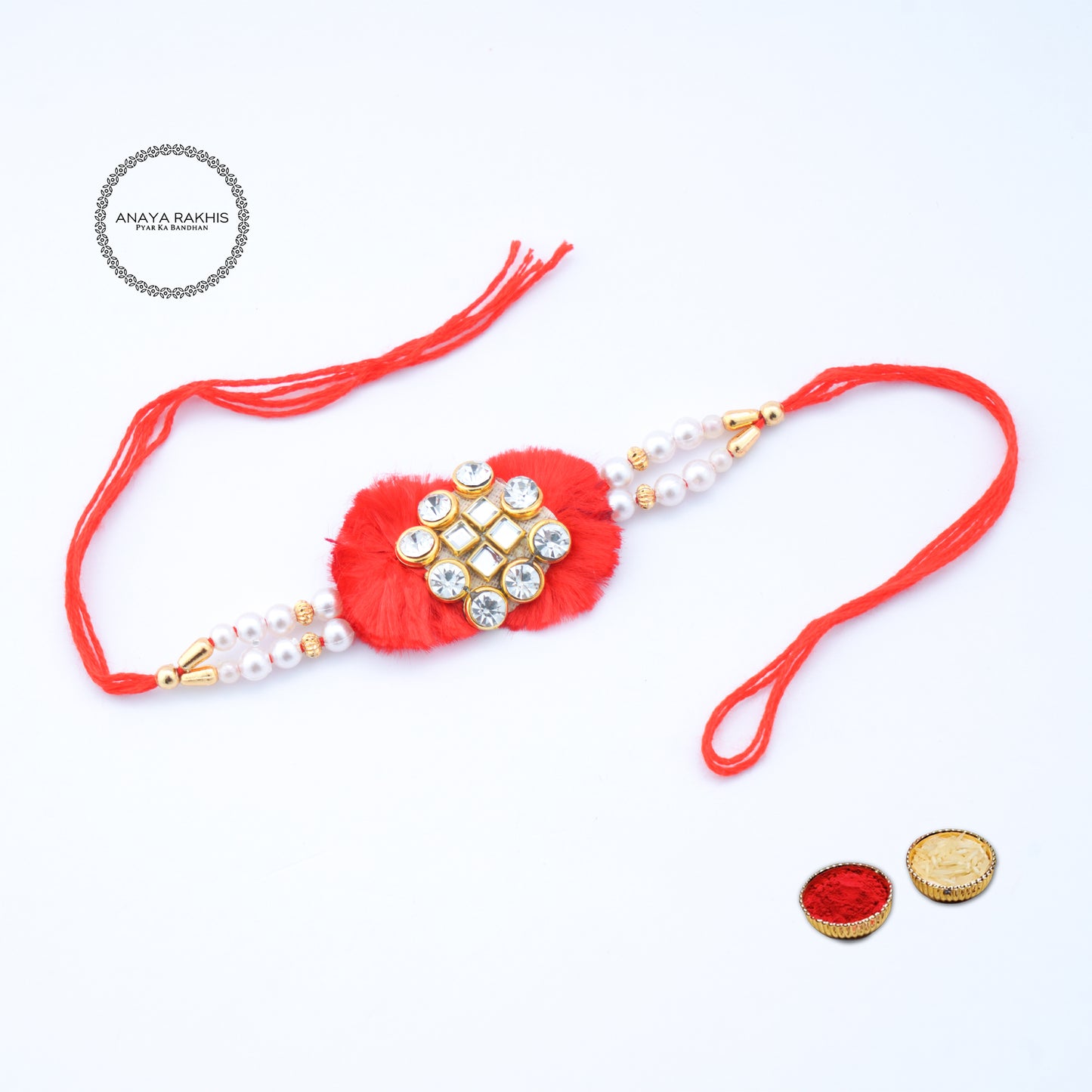 Stylish Designable Single Rakhi for Rakshabandhan