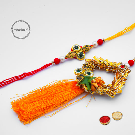 Unique and Stylish Jodi Rakhi for Bhaiya and Bhabhi