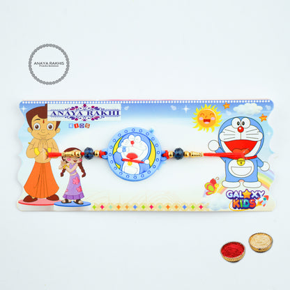 Doraemon Cartoon Themed Kids Rakhi for Rakshabandhan