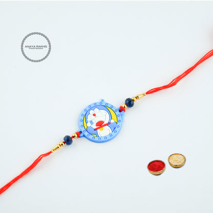 Doraemon Cartoon Themed Kids Rakhi for Rakshabandhan